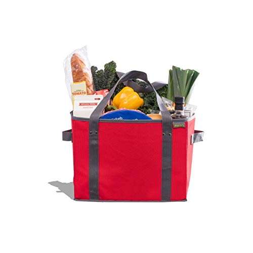 Meori Reusable Grocery Basket, 1-Pack, Red #TOP7