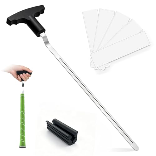 Golf Grip Removal Tool 3-Piece Set High-Carbon Steel Golf Club Regripping Kit No Shaft Damage All-in-One Golf Grip Remover Complete Golf Club Maintenance Tools Without Extra Tools Needed