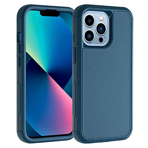 Coque iPhone 13 Pro pour le sport et l'extérieur : protection rigide bleue tout terrain
