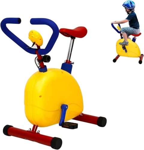Ejercitador de pedales de bicicleta de escritorio para niños, mini equipo de ejercicio portátil para entrenamiento en casa, divertida actividad física en interiores