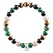 Thomas Sabo Damen Charm-Armband Tigerauge Malachit Jaspis Obsidian Charm Club 925 Sterling Silber X0217-947-7 Armband günstig Kaufen-Thomas Sabo Damen Charm-Armband Tigerauge Malachit Jaspis Obsidian Charm Club 925 Sterling Silber X0217-947-7