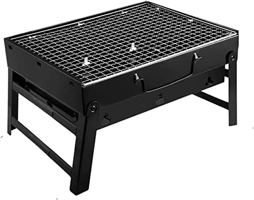 Parrilla de Gas Plegable portátil Barbacoa carbón Parrilla de Acero Inoxidable pequeño Mini Barbacoa Herramienta Kits para cocinar al Aire Libre Camping Picnics Playa