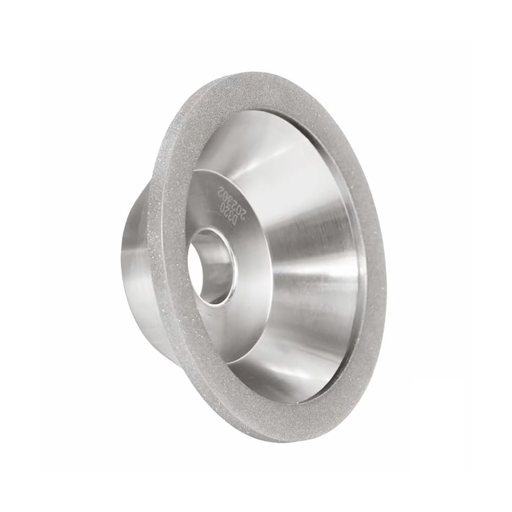 Diamentowa Tarcza Szlifierska 4 Cale 100 Mm Do Stali Wolframowej Stal Stopowa Materiały Magnetyczne Zewnętrzna Okrągła Tarcza Szlifierska (1 Szt.)(Grit 600)