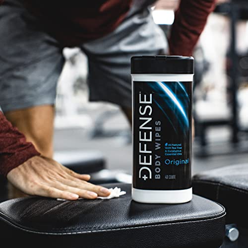 Defense-Soap-Body-Wipes-40-Count-Pack-of-2-with-All-Natural-Tea-Tree-Oil-Post-Workout-Sport-Wrestling-Camping-Shower-Wipes-for-Men-and-Women