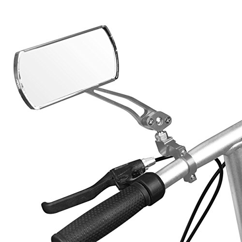 Jeemiter Bicycle Mirror,A Pair of 360°Rotation Back Rearview Mirror Handlebar Wide Angle Bike Mirror-Rilver