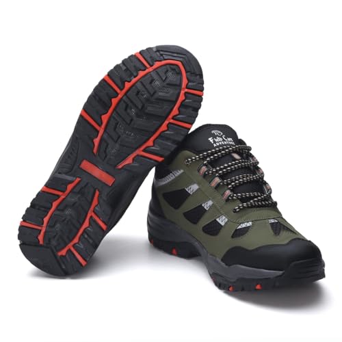 Image of FIELD CARE Everest Trekking Hiking Outdoor Fashion Sporty Casual Comfort Shock Absorbing Stylish Boots