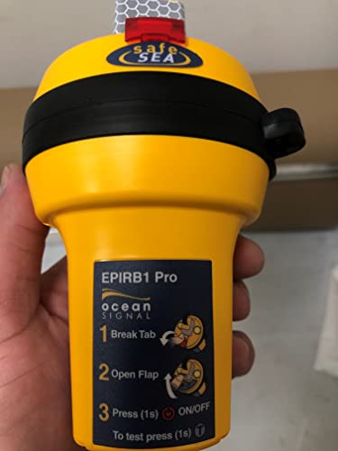 Ocean Signal Safesea Epirb1 Pro Category I Gps Epirb (702S-03401) 10 Years Battery Life Automatic Release Bracket #TOP3