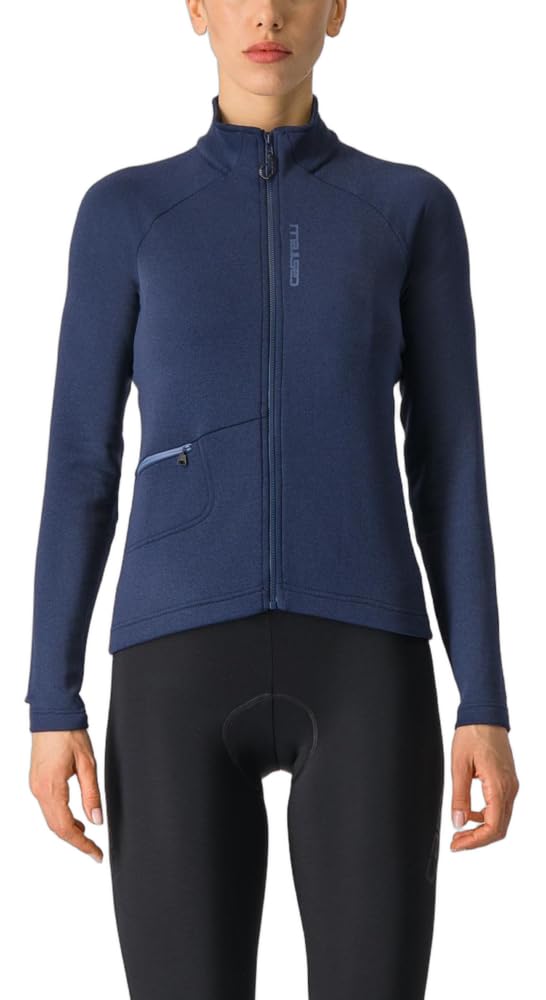 CASTELLI 4522539-424 UNLTD TRAIL W JRS Sweatshirt Women's BELGIAN BLUE/AUSTIN BLUE Size XS
