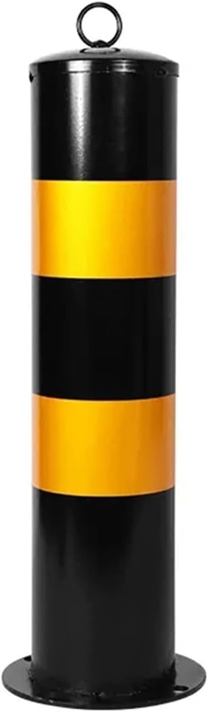 Cono de tráfico, Barrera de Seguridad, Poste delimitador, Cono, Cinta Reflectante, Postes de Seguridad, Barrera de estacionamiento metálica, Cinta Reflectante, Postes Bol,50cm