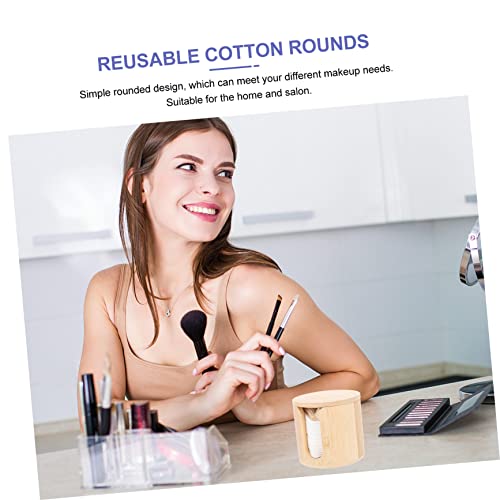 Pads démaquillants réutilisables Hemobllo contre les irritations du visage avec boîte de rangement - 7