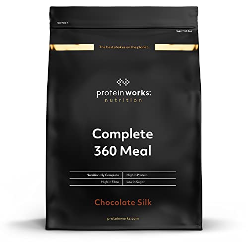 Protein Works - Complete 360 Meal Shake | 400 Calorie Meal Replacement Shake | High Protein Meal | 20 Servings | Double Milk Chocolate | 2kg