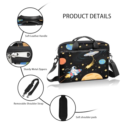 Sac ordinateur 15 pouces style graffiti spatial urbain et mixte