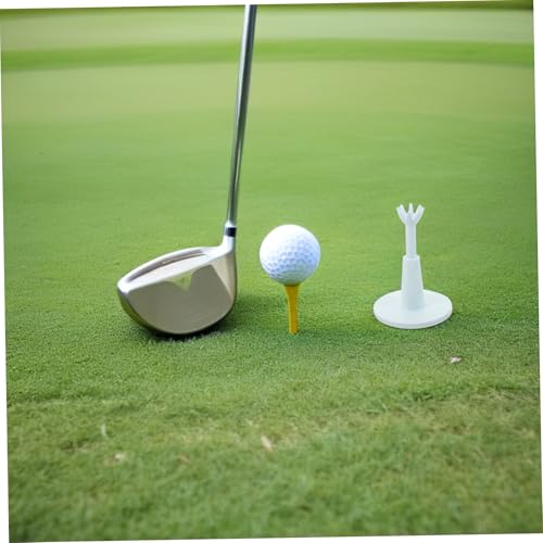 Tees de simulador de golf de plástico flexibles para práctica interior 6