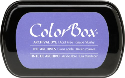 ColorBox Archival Dye Ink Full Size Inkpad, Grape Slushy
