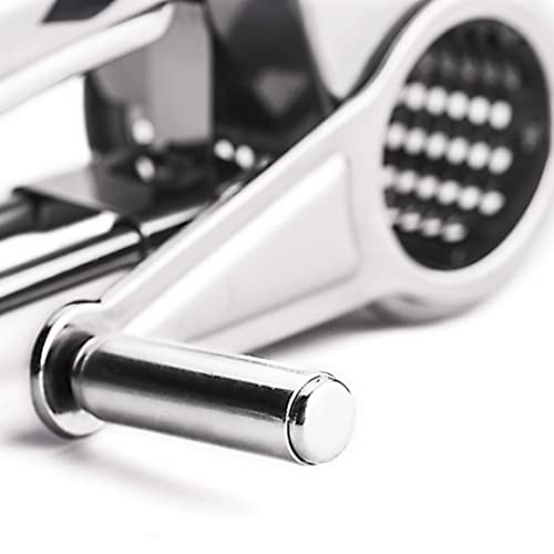Rallador giratorio de acero inoxidable para cocina miniatura 7
