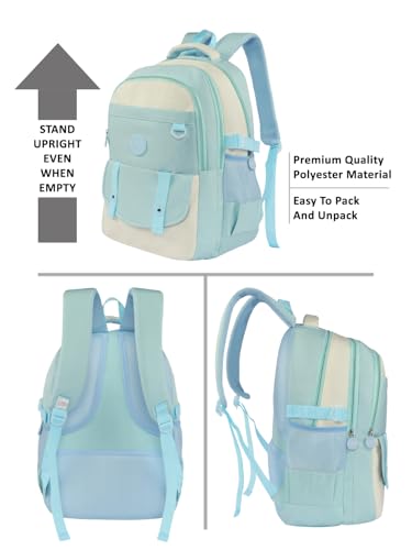 Image of Lavie Sport Twilight Laptop Backpack | 33 Liters | Fits Upto 16 Inch | Laptop Compatiable | Rain Cover | Gift for Boys & Girls
