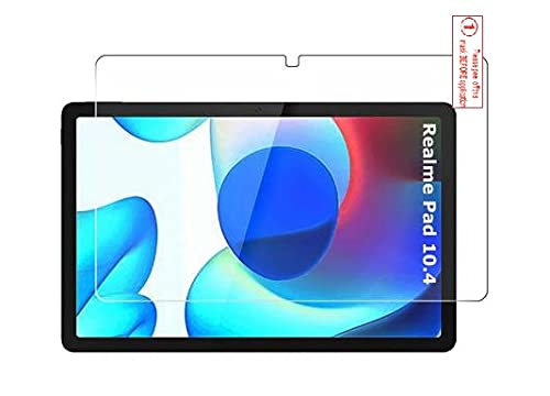 PROTECTERR 9H Unbreakable Screen Protector Compatible with REALME PAD (10.4 Inch) Tablet Full Screen Coverage (Except Edges) With Installation Kit [Transparent] // NOT A TEMPERED GLASS // (B09GNP578S) Amazon Price History, Amazon Price Tracker