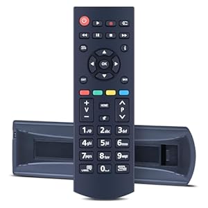 Snrigw RC39127M Ersatzfernbedienung kompatibel mit Panasonic TV TS-32N30AEZ TS-24N30AEZ TX-32GW334 TX-24J330E TX-39GW334 TX-24J330B TX-24GW334 TX-32JW344 TX-32J340E TX-32J330E