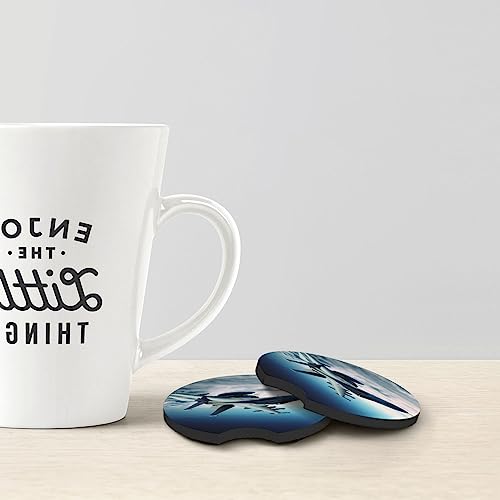 Portavasos para auto 2 piezas de goma negra miniatura 4