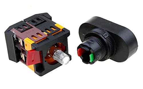 Bouton de commande 22mm double touche pour éviter les erreurs d'arrêt moteur