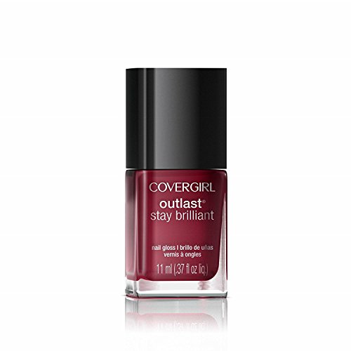 COVERGIRL Outlast Stay Brilliant Nail Gloss Forever Festive 185, .37 oz (packaging may vary)