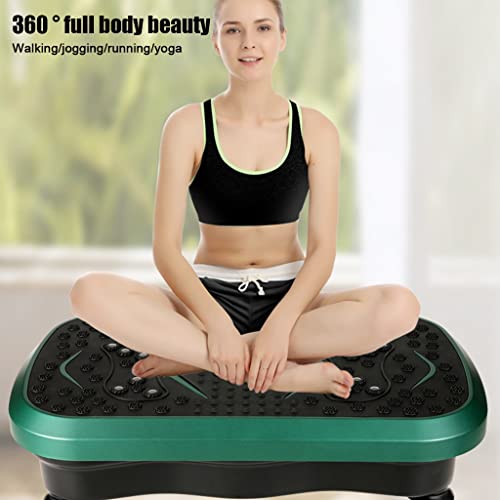 Plataforma Vibratoria HAIZON con Capacidad de 330 lb, 99 Niveles de Vibración, Control Remoto y Bandas de Resistencia miniatura 4
