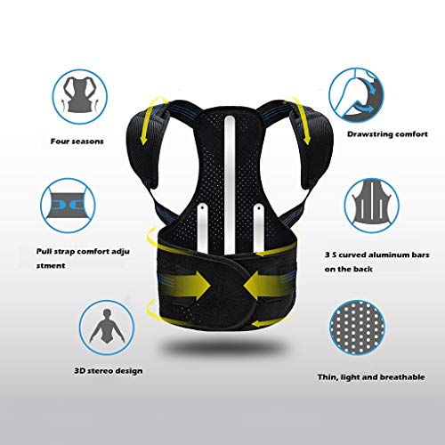 Correcteur de triangle avec sangle de traction réglable et ajustement autocollant taille S