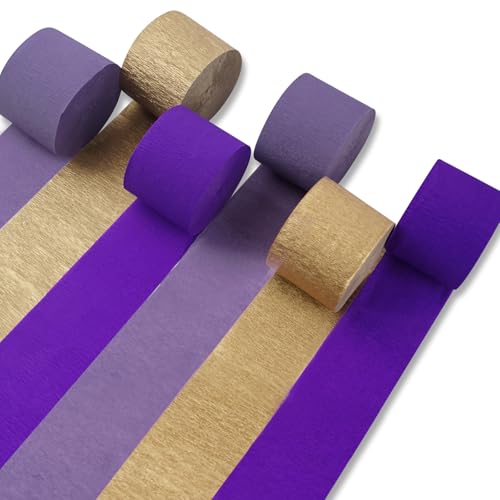 Partywoo 4711100107686 Crepe Paper Streamers 6 Rolls 492Ft cover