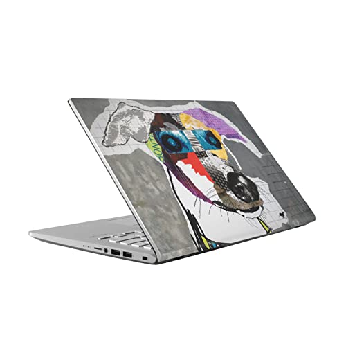 Vinyle autocollant ASUS Vivobook 14 X409FA-EK555T skin protection chien Michel Keck Greyhound