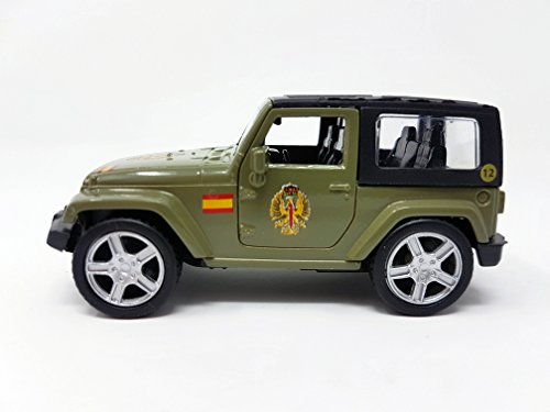 PLAYJOCS GT-3824 Jeep EJERCITO Español