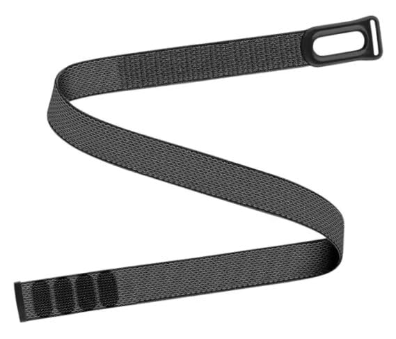 BoerHang Biceps Training Band Compatible with Google Fitbit Air, 500mm in Length, Woven Nylon Strap, [Unisex] Provides stable Support for Biceps and Calves, Replaceable armbands for sports.Black