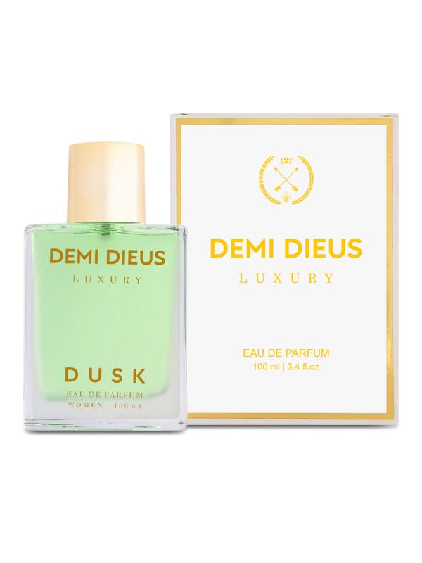 DEMI DIEUS DUSK CITRUS Perfume | Long-Lasting Luxury Fragrance for Women | Sparkling Champagne, Peony & Amber Scent (100ml)