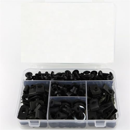 Kit de vis de carénage de moto noir pour remplacer les fixations perdues ou usées de S1000RR