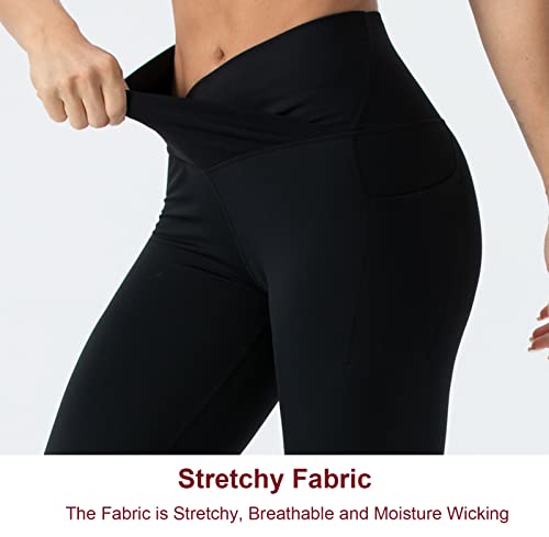 THE-GYM-PEOPLE-Womens-V-Cross-Waist-Workout-Leggings-with-Tummy-Control-and-Pockets THE-GYM-PEOPLE-Womens-V-Cross-Waist-Workout-Leggings-with-Tummy-Control-and-Pockets