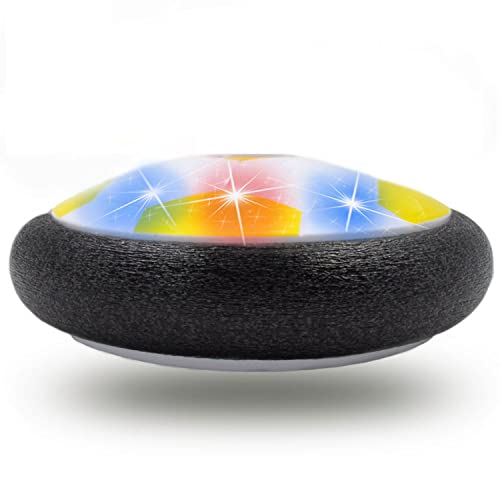 JRD&BS WINL Hover Football pour Enfants,Sûre Et Amusante pour Activités Parent-Enfant- Jouets De Sport pour Enfants 3-12 Ans (Jaune)