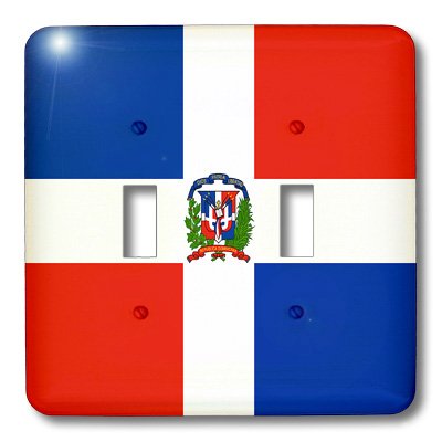 Interrupteur à baïonnette Dominican Flag LSP_28241_2 boîtier mural multicolore - 3