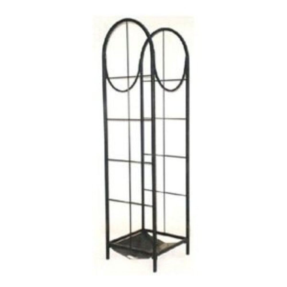 panacea products corp 15232 Black Vertical Log Storage Rack product thumbnail 4