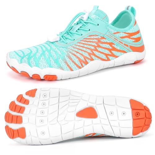 Image of Hike Barefoot Shoes Women Men Non-Slip Healthy Breathable Fashion Trail Running Womens Mens Wide Toe Zero Drop Water Shoe