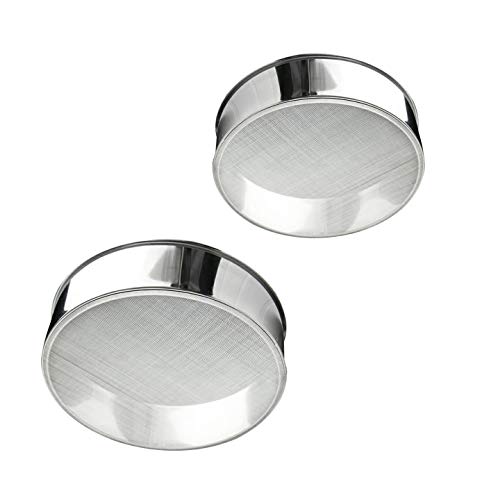image for PUHETO Sieve Fine Mesh, Stainless Steel Round Sifter for Baking, Flour