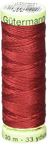 Hilo Gütermann para costura 33 yardas color Cranberry miniatura 1