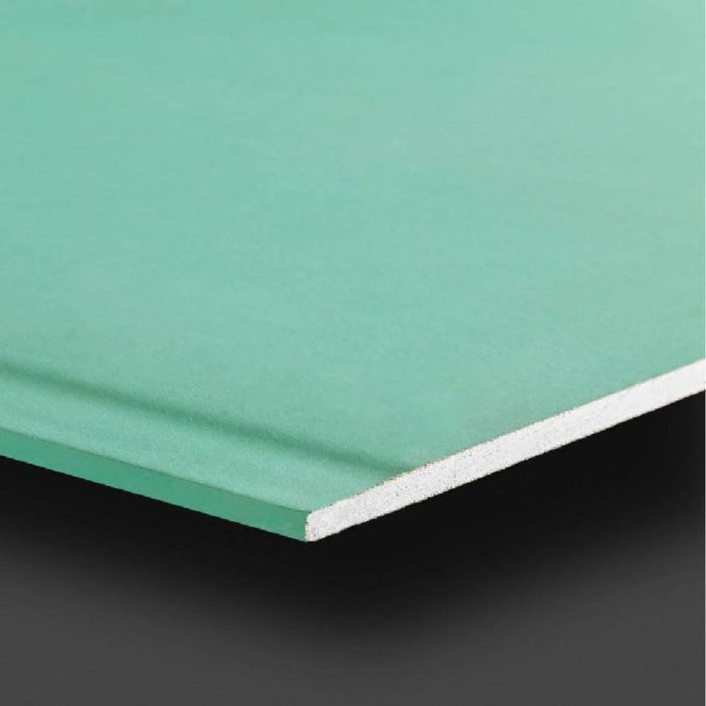FORTUNATO Lastra Cartongesso H2 BA13 1200x2000 Ambienti Umidi Pareti Divisorie Soffitti Contropareti Confezione 10 Pezzi