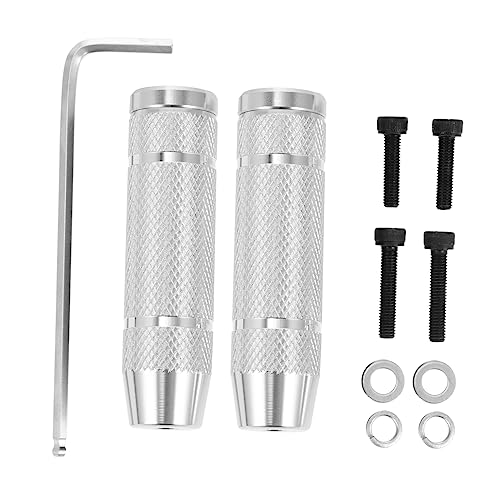 POPETPOP 1Pair Aluminum Alloy Pegs for Bicycles Easy to Install Bike Foot Pedals Durable Wear Resistant Design for Mountain and Bikes Accessory for Bike
