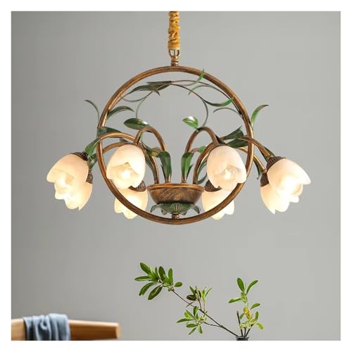 Nordic Scandinavian Style Room Apartment Decoration Chandelier Floral Wedding Pastoral