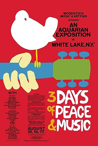 NMR 24772 Woodstock Poster Decorative Poster