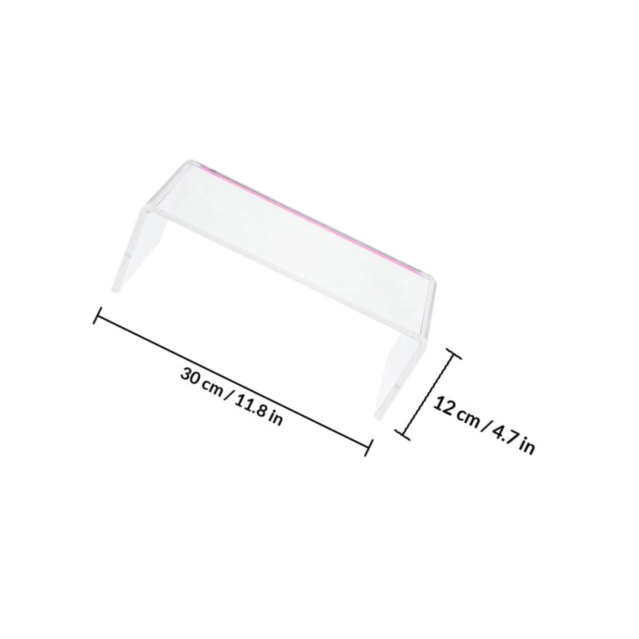 Cuscino Poggia Mani Manicure Acrilico Bianco per Polso | Uso Domestico e Salone, Portatile e Comodo, Supporto Stabile Durante la Lavorazione