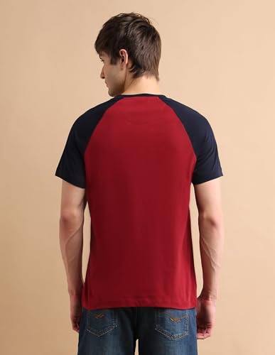Image of U.S. POLO ASSN. Knitted Cotton T-Shirts for Men - 100% Cotton, Breathable & Comfortable, Half Sleeves Mens Casual T Shirts