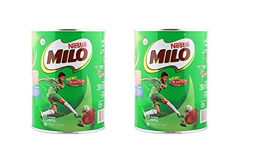 Image of Nestle Nestle Milo Activ Go Tin Imported (400) Tin Pack Of 2..