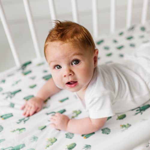 Pickle & Pumpkin Premium Organic Crib Sheet thumb #5