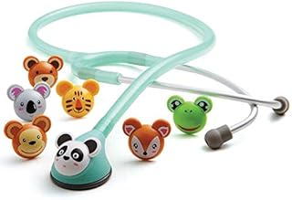 ADC - 618SF Adscope Adimals 618 Pediatric Clinician Stethoscope With Tunable AFD Technology, Seafoam