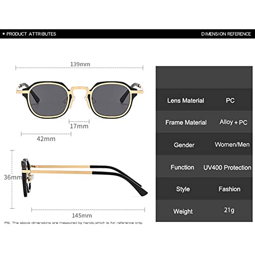 CGZWFERA-Fashion Small Sunglasses Women Retro Punk Shades UV400 Men Trending Sun Glasses3